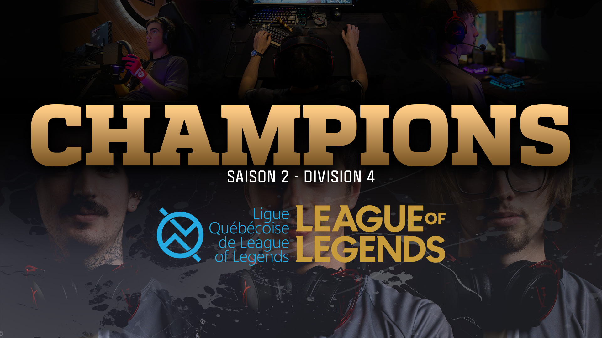Les Filons champions de la LQL Division 4 pour la 2e année consécutive